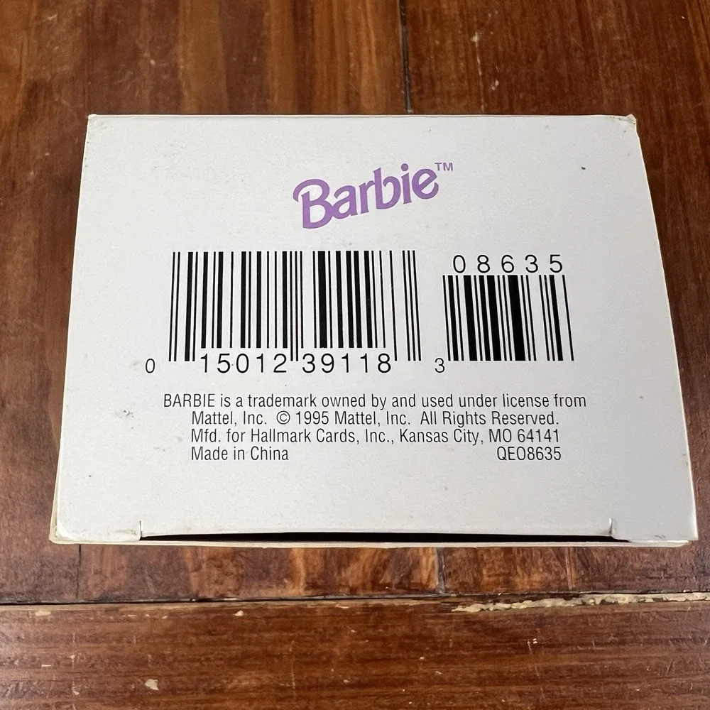 Vintage 1997 Hallmark Barbie as Rapunzel Ornament Children's Collector Series #1